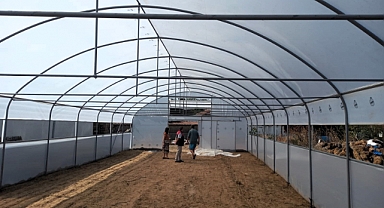 Yüksek Tünel Sera Projesi Hayata Geçti
