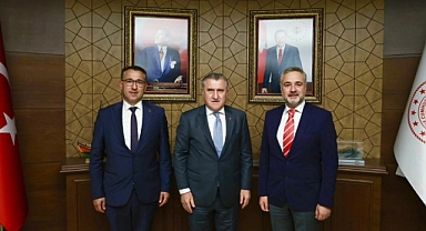 Ahmet Gökhan Sarıçam, Gençlik ve Spor Bakanı ile Kırklareli'nin Geleceğini Görüştü