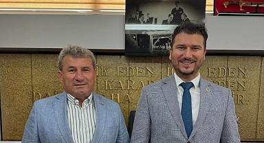 Alpullu Belediye Başkanı Orhan Saltık’tan Başkan Yayla’ya Ziyaret