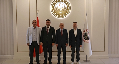 Babaeski Belediye Başkanı Fırat Yayla’dan Vali Uğur Turan’a Ziyaret