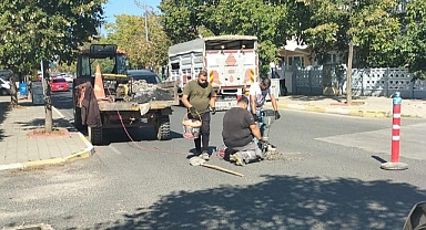 Babaeski'de Kanalizasyon Bacaları Asfalt Hizasına Getiriliyor
