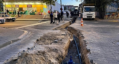 Babaeski'de Su Hattı Çalışmaları Başladı