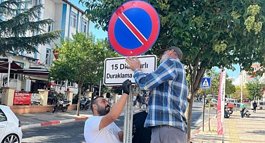 Babaeski'de Trafik Düzenlemeleri Başladı