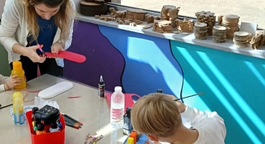 Babaeski Kırk Şehitler Gençlik Merkezi'nde Anne-Çocuk Hobi Etkinlikleri Sürüyor