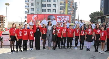 BAŞKAN GENCAN AKIN, CUMHURİYET COŞKUSUNU ÇOCUKLARLA BİRLİKTE YAŞADI