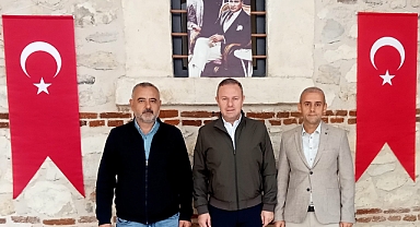 Başkan Ilık Misafirlerini Ağırladı