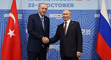 Cumhurbaşkanı Erdoğan, Rusya Devlet Başkanı Putin ile bir araya geldi