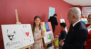 Cumhuriyetin Coşkusunu Sanatla Yaşatan Çocuklar