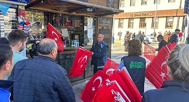 EDİRNE KIRMIZI-BEYAZA BÜRÜNDÜ