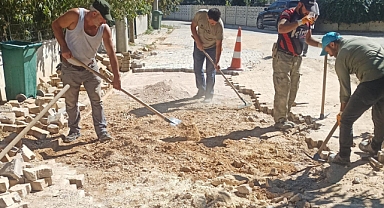 Gazikemal Mahallesi’ndeki Altyapı Çalışmaları Tamamlanıyor