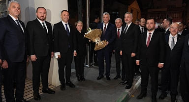 Kırklareli Belediye Başkanı Derya Bulut, Ticaret Bakanı Ömer Bolat'ı Ağırladı