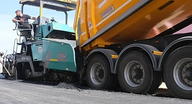 Kırklareli Belediyesi’nden Bademlik Mahallesi’ne Asfalt Çalışması