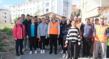 Kırklareli Belediyesi'nden “Temiz Mahallem” Projesi Kapsamında Kocahıdır’da Etkinlik
