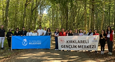 Kırklareli Belediyesi ve Gençlik Merkezi'nden Doğa Yürüyüşü Etkinliği