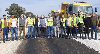 Kırklareli İl Özel İdaresi'nden Köy Yolları Asfalt Çalışmaları