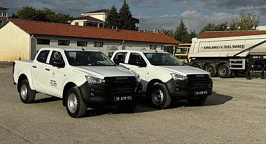 Kırklareli İl Özel İdaresi'nden Yeni Araçlar