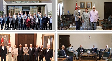 Kırklareli'nde Hayırlı Olsun Ziyaretleri Devam Ediyor