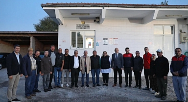 Kırklareli Valisi Uğur Turan'dan Dokuzhöyük Köyü Tarımsal Kalkınma Kooperatifi'ne Ziyaret