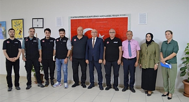 Lüleburgaz Kaymakamı'na AFAD’dan Ziyaret