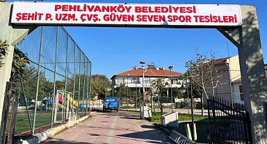 Pehlivanköy'de Spor Tesisleri Yenileniyor