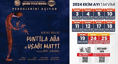 TEKİRDAĞ ŞEHİR TİYATROSU PERDELERİNİ BERTOLT BRECHT İLE AÇIYOR