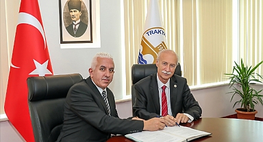 TRAKYA ÜNİVERSİTESİ İLE ETUS ARASINDA PROTOKOL İMZALANDI