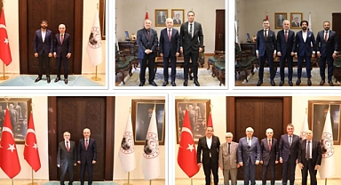 Vali Uğur Turan'a Hayırlı Olsun Ziyareti