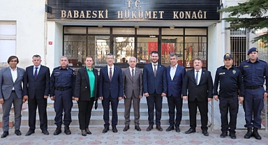 Vali Uğur Turan Babaeski'de Ziyaretlerde Bulundu