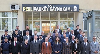 Vali Uğur Turan Pehlivanköy’de Ziyaretler Gerçekleştirdi