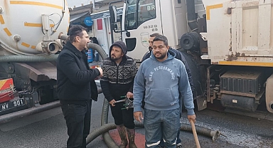 Babaeski Belediye Başkanı Dr. Fırat Yayla, Fatih Caddesi’ndeki Su Arızası Tadilatını İnceledi