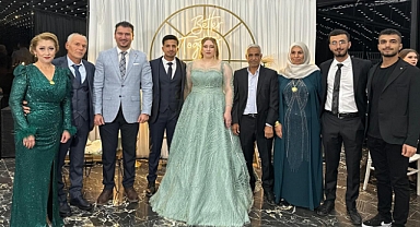 Babaeski Belediye Başkanı Fırat Yayla, Melisa ve Serkan Çiftinin Nişan Törenine Katıldı