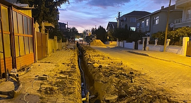 Babaeski'de Su Hattı Yenileme Çalışmaları Devam Ediyor