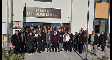 Babaeski Sarı Saltuk Cemevi'nde 