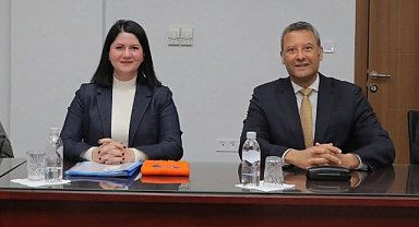 BAŞKAN GENCAN AKIN, ROMACTED PROJESİ KAPSAMINDA AVRUPA KONSEYİ ANKARA PROGRAM OFİSİ BAŞKANI WİLLİAM MASSOLİN İLE GÖRÜŞTÜ