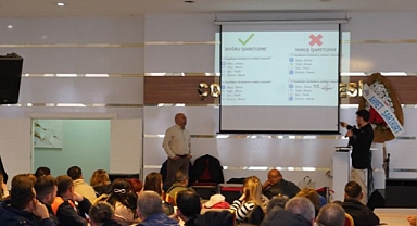 Belediye Personeline İş Sağlığı ve Güvenliği Eğitimi Verildi