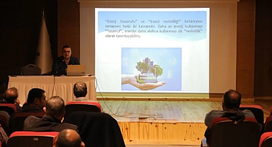 BELEDİYE PERSONELİNE KAMU KAYNAKLARINI VERİMLİ KULLANMA EĞİTİMİ VERİLDİ