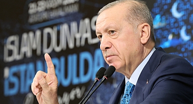 Cumhurbaşkanı Erdoğan, STK Fuarı'nda Filistin'e Desteğini Bir Kez Daha Vurguladı