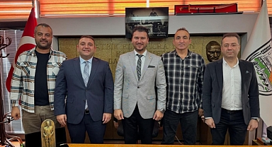 Dr. C. Ogün Kürümoğlu, Babaeski Belediye Başkanı Dr. Fırat Yayla'yı Ziyaret Etti