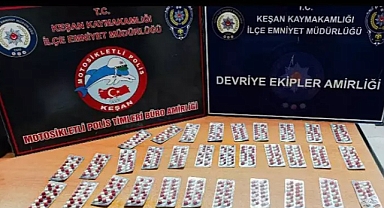 Edirne’de uyuşturucu ve silahla yakalanan 2 şüpheliye gözaltı