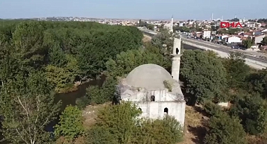 Edirne'nin 6 asırlık tek yalı camisinde restorasyon başlıyor