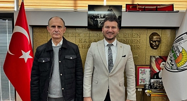 Edirne Vali Yardımcısı Sıdkı Zehin, Babaeski Belediye Başkanı Fırat Yayla'yı Ziyaret Etti