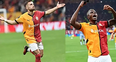 Galatasaray, Tottenham engelini ilk yarıda bulduğu gollerle aştı