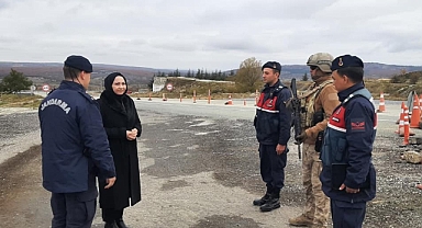Kaymakam Rabia Naçar Çanakcıoğlu'ndan Şehit Annesine Ziyaret