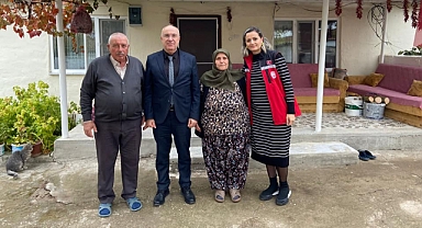 Kırklareli Aile ve Sosyal Hizmetler İl Müdürlüğü'nden Şehit Ailesine Ziyaret