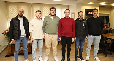 Kırklareli Belediye Başkanı Derya Bulut, Genç Fenerbahçeliler ve Özer Spor Kulübü Başkanlarını Ağırladı