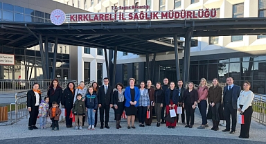 Kırklareli İl Sağlık Müdürlüğü'ne LÖSEV Ziyareti