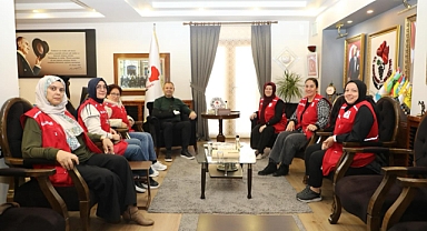 Kırklareli Türk Kızılay Kadın Teşkilatını Ağırladı