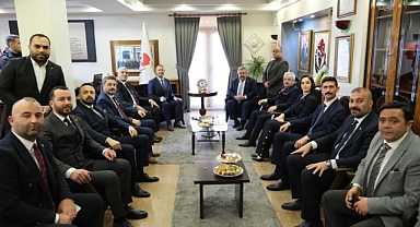 MHP Genel Başkan Yardımcısı Feti Yıldız Kırklareli'nde Belediye Başkanlığı Ziyaretinde Bulundu