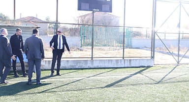 Pehlivanköy Belediyesi, Kapalı Spor Salonu İçin Görüşmeler Yaptı