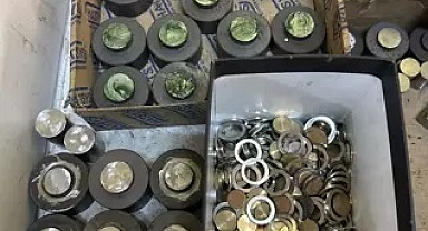 Sahte madeni avro basılan atölyeye baskın; 6 gözaltı